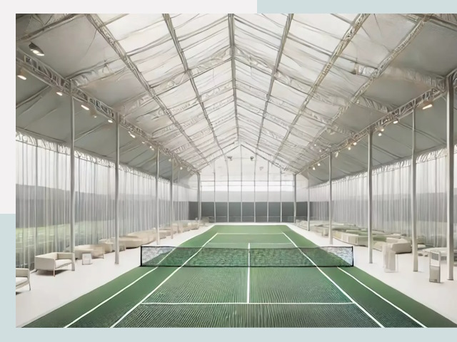 Строительство теннисных кортов в Ефремах