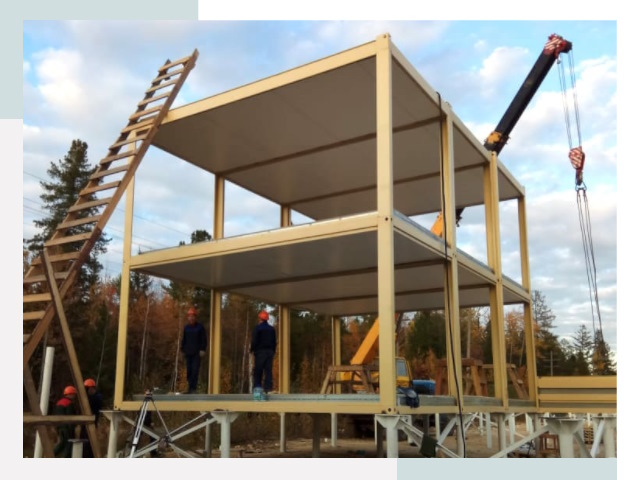 Строительство модульных здания Ефремов