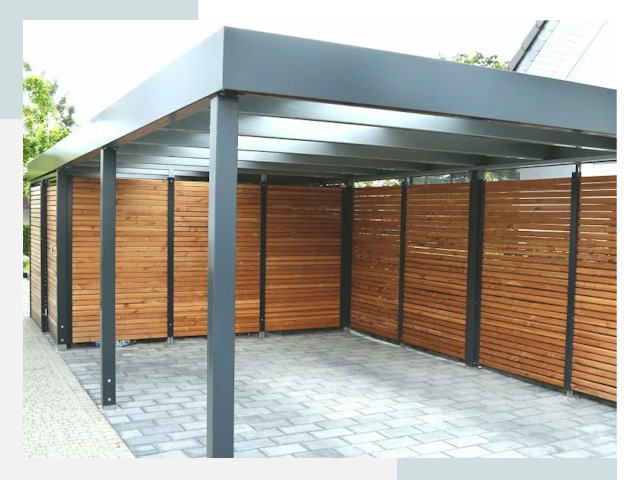 Навесы для парковки в Ефремах