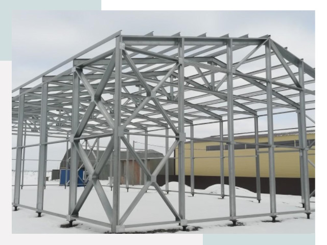 Каркасные ангары в Ефремах