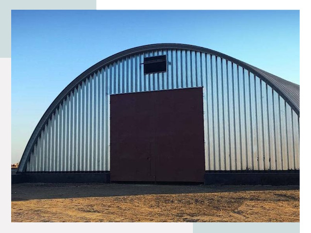 Арочные ангары в Ефремах
