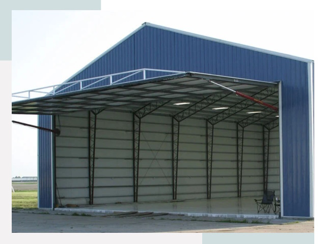 Прямо стенные ангары в Ефремах