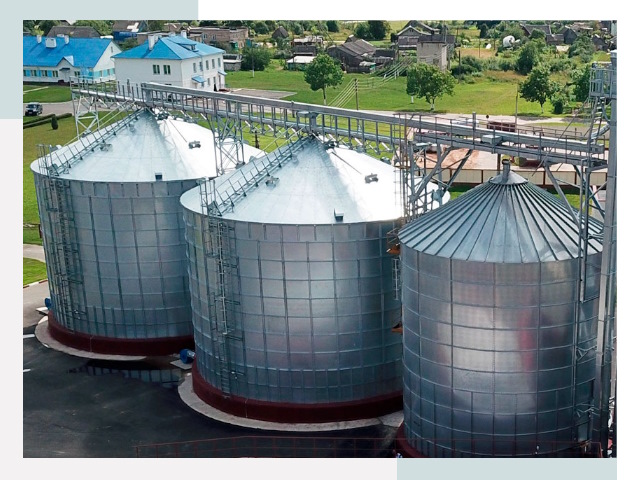 Металлические силосы в Ефремах