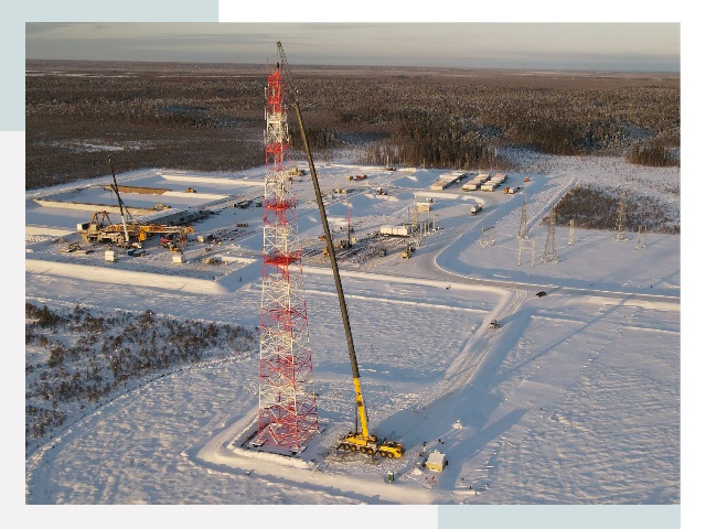 Мачты связи в Ефремах