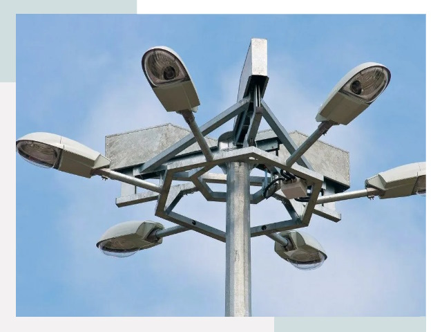 Монтаж осветительных мачт в Ефремах