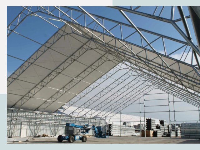 Каркасно-тентовые сооружения от СтальСтрой-Фрм по цене 615 руб.
