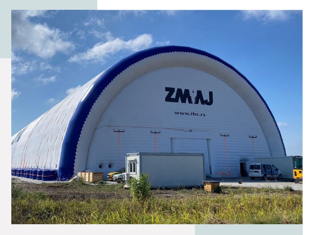 Брендирование ангаров в Ефремах