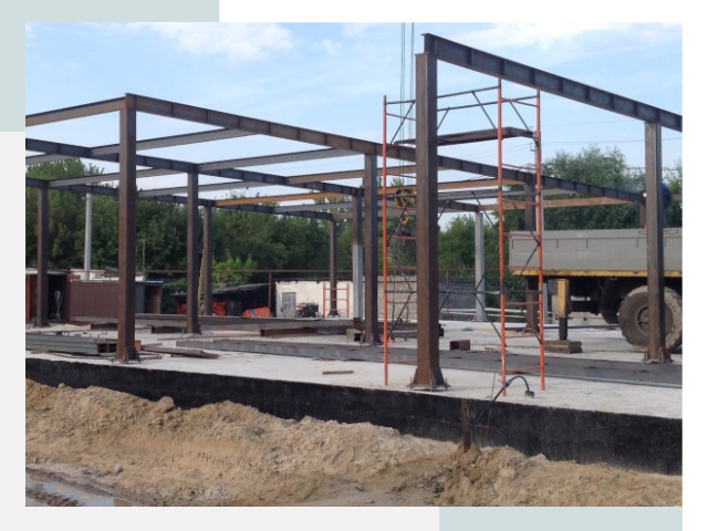 Фундамент для ангаров в Ефремах