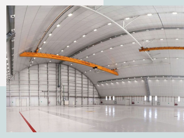 Оснащение ангаров в Ефремов от СтальСтрой-Фрм - цена от 615 руб.