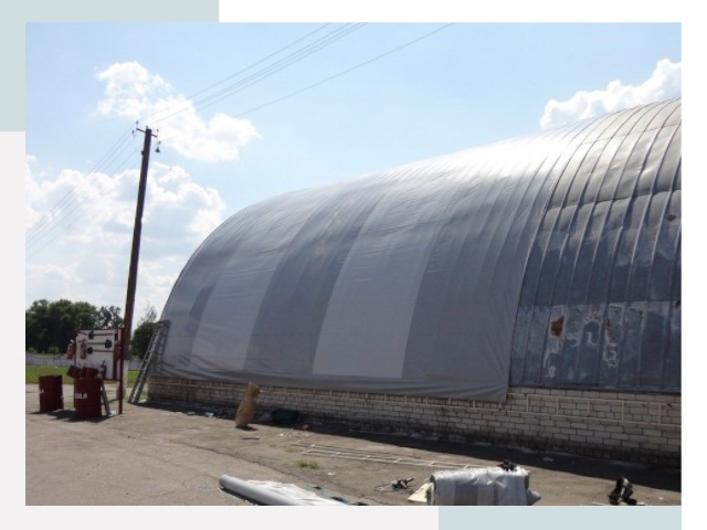 Ремонт ангаров в Ефремах