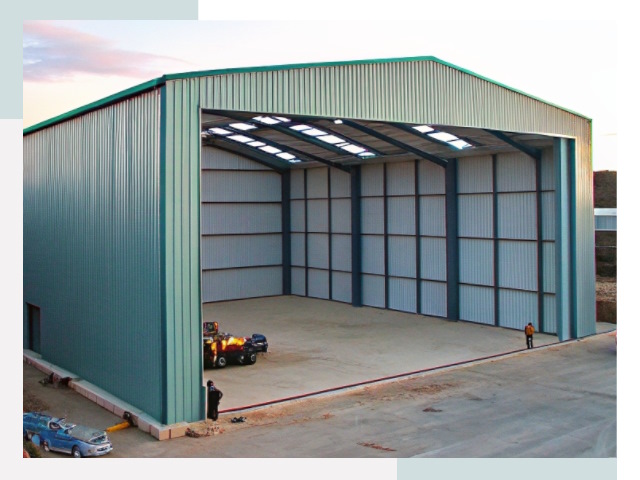 Строительство ангаров в Ефремах