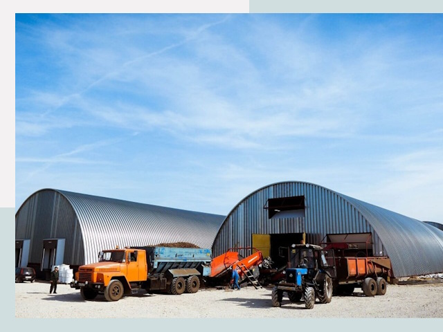 Ангары для спецтехники в Ефремах